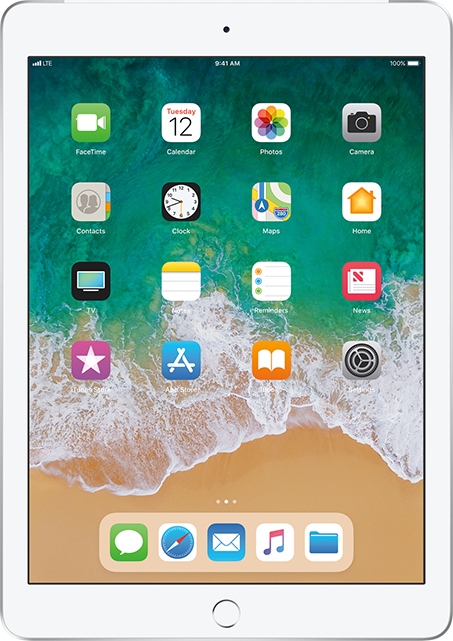 Apple iPad 9.7-inch (6th generation) Silver 32 GB from AT&T